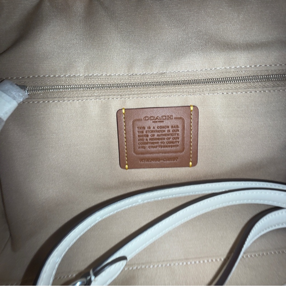 Coach Butterfly Rowan Satchel Bag NWT - Picture 13 of 13